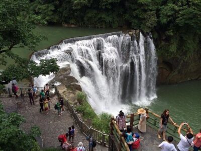 7-Hour Jiufen Night View, Shifen Waterfall & Raohe Market Tour - Shifen Waterfall: a calm walk before the lantern energy