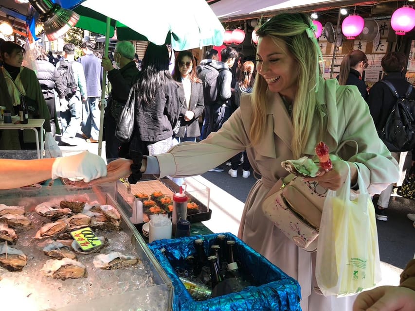 Dive into Tsukiji Fish Market Walking Friendly Food Tour - Outer Market tastings that actually cover seafood basics
