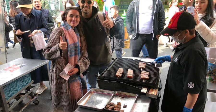 Dive into Tsukiji Fish Market Walking Friendly Food Tour - Namiyoke Inari Jinja: a short cultural reset