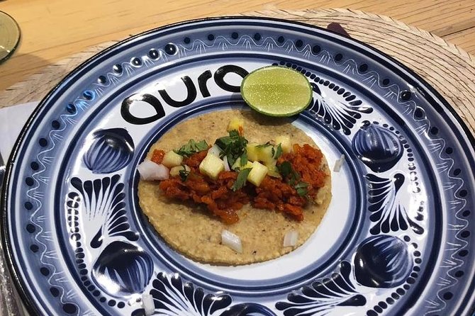 Four-course vegan Mexican hands-on cooking class + Market Tour - Vegan Tacos al Pastor: Mango, Chile Manzano Sauce, and the Art of the Layer