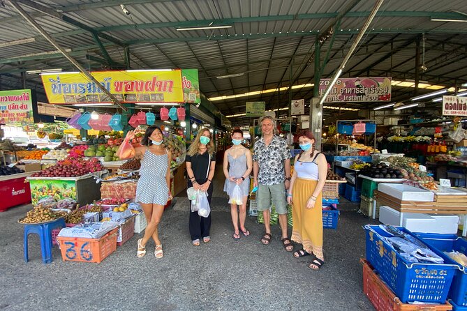Half day Thai cooking Class + Market tour+Garden tour - Banzaan Fresh Market near Patong: a short look at what locals buy