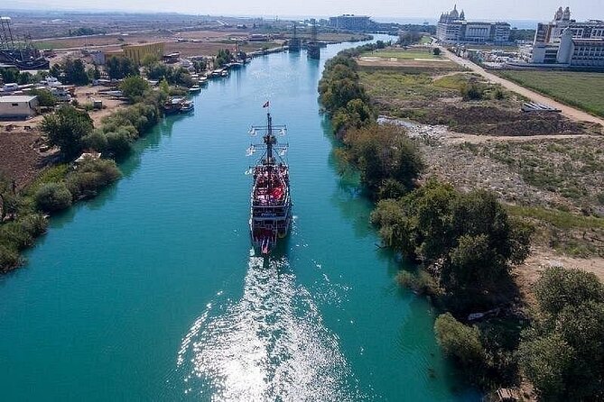 Manavgat River Boat Waterfall & Market Tour from Side - From Side Pickup To The Manavgat River Cruise