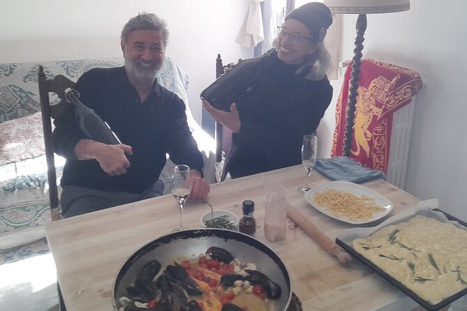 Market Tour and Cooking Class with a Venetian Sailor - What You’ll Cook: Fresh Pasta, Focaccia, and Seafood Sauce Choices