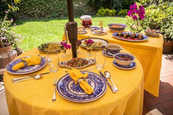 Market Tour and Home Cooking Class in Mexico City with Margarita - Meal Time in Tlacopac San Ángel: Sit-Down Dining, Garden Vibes