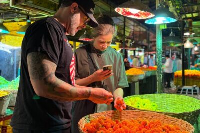 Mumbai Morning Market Tour of Flowers, Fish, and More - Sassoon Dock fish market: salt air, wet footing, and the real morning rush