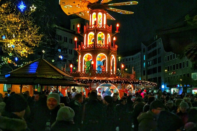 Original Munich Christmas Market Tour with Festive Wine and Food - Theresienwiese and the Oktoberfest Grounds Finale