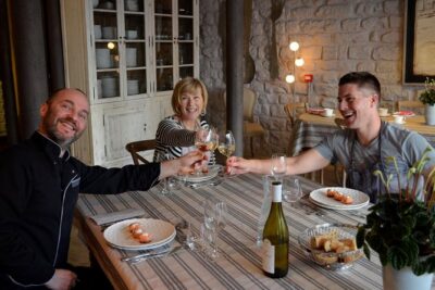 Paris Evening Cooking Class French Dinner and Market Visit Option - The menu you’ll cook: salmon tartare, coq au vin, and poached peach