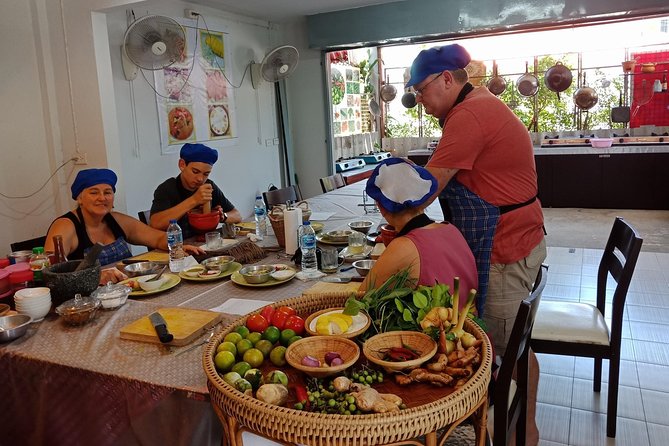 Phuket Easy Thai Cooking Class and Market Tour - What you’ll cook: from curry to noodles, with menus that can vary
