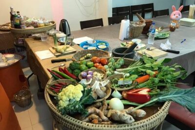 Phuket Easy Thai Cooking Class and Market Tour - Open kitchen cooking with real instruction (and AC that people care about)