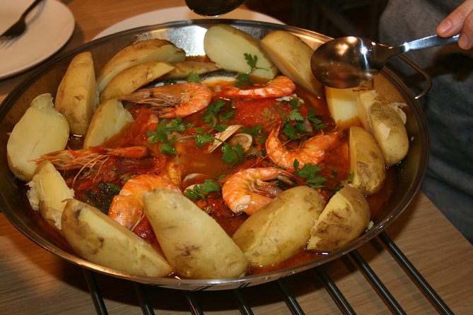 Porto Market Tour & Cooking Class - Half Day - The 4-course lunch: appetizers, soup, main, dessert