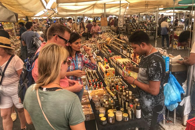 Rome: Small-Group Tasty Food Tour Around Farmers Market - Basilica di Sant’Eustachio: pasta recipes you can remember later