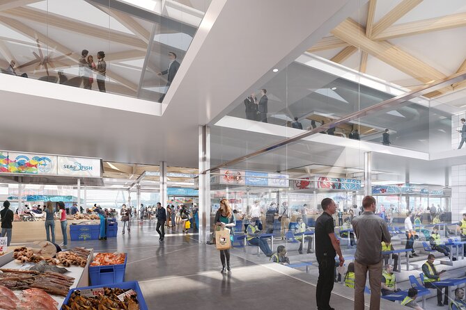 Sydney Fish Market Discovery Tour - The new seafood hub design and market history: why that matters on day one