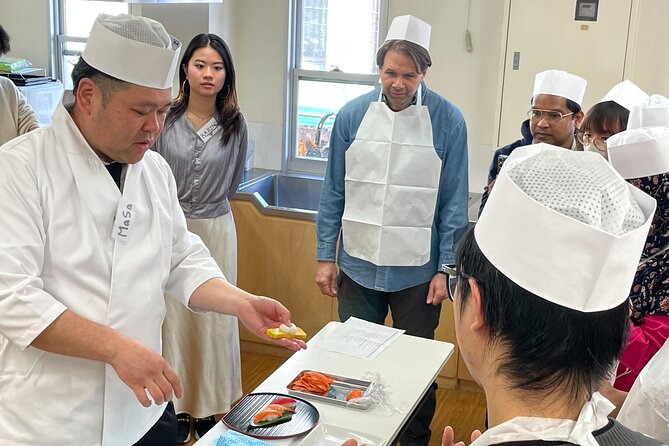 Tokyo Sushi Making Class in Tsukiji with Professional Chef - The price: why $49.74 is good value for a chef-led class