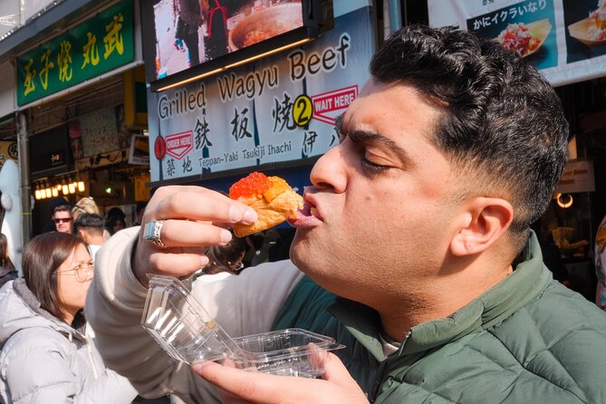 Tokyo Tsukiji Fish Market Food & Culture Walking Tour - Tsukiji Hongwanji Temple sets the mood before you eat