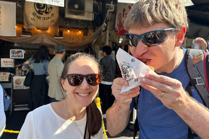 Tokyo Tsukiji Fish Market Food Tour: 15 Stops & Walk Local Street - Price and What $80 Really Buys in Tsukiji