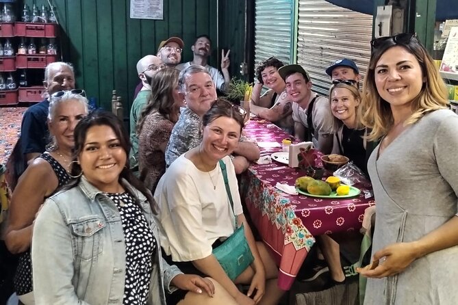 Tour of the Oaxaca Food Market - Inside the market: juice, superstitions, grasshoppers, and mole empanada
