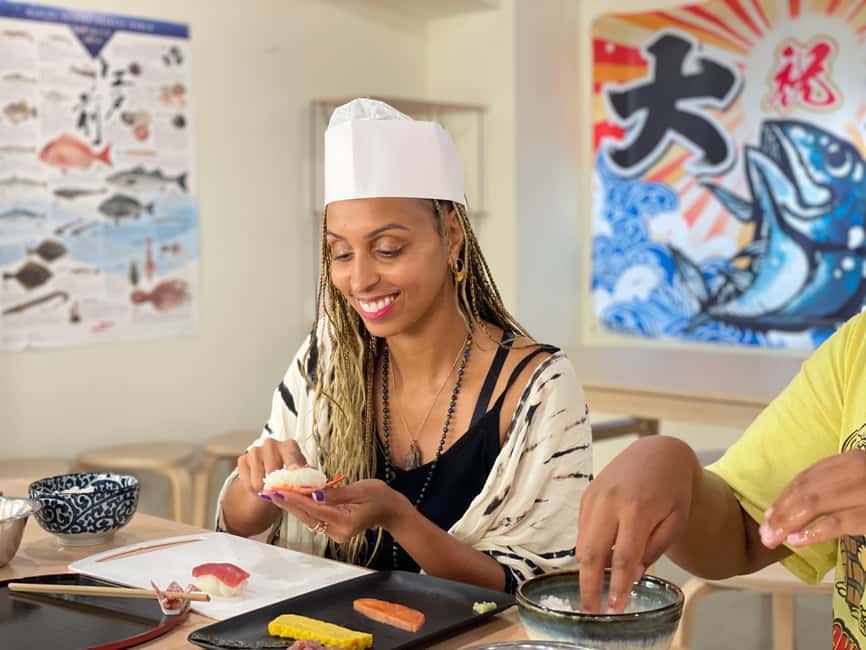 Tsukiji: Fish Market Guided Tour and Sushi Making with Chef - Making Sushi with a Professional Chef: Step-by-Step, Even for Beginners