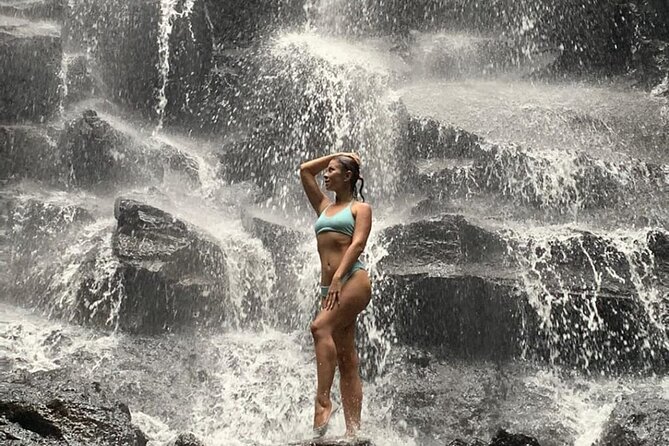 Ubud Day Tour : Waterfall, Temple and Local Night Market Tour - Tibumana Waterfall: a cool reset with the right footwear