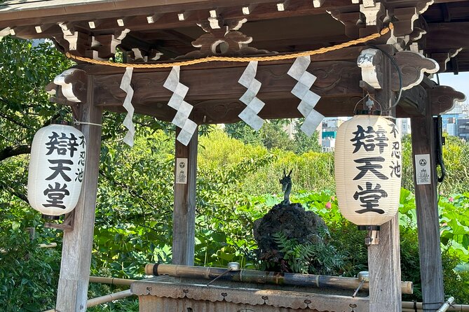 Ueno Park and Ameyoko Street Food Market Half Day Walking Tour - Shinobazu Pond Bentendo: The Scenic Pause That Makes the Day Feel Complete