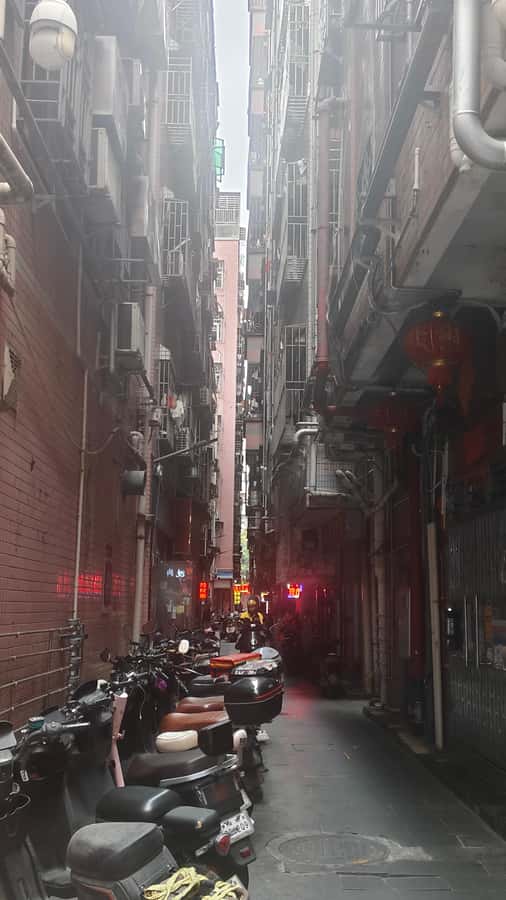 Untold story of Shenzhen , Electronic & Dongmen Market tour - Moving toward Luohu Port: the old checkpoint between Hong Kong and China