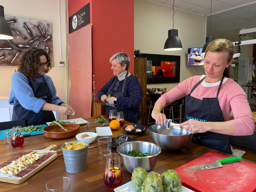 Valencia: Paella Workshop and Algiros Market Visit - Valencia Club Cocina: A Kitchen That Lets You Work