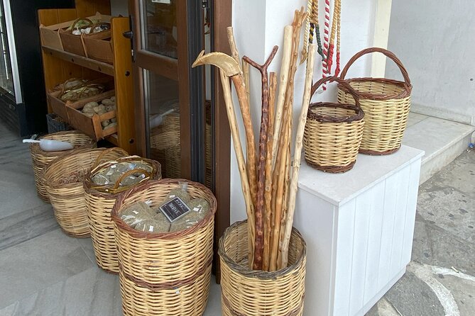 Walking Tour and Cooking Class on Naxos with Local Market Visit - Stop 2 and 3: Kitro Naxou Promponas and Naxos Cheese Koufopoulos